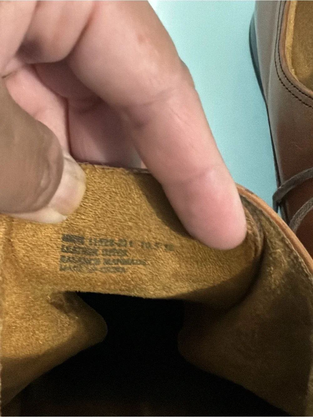 Florsheim Francisco Cognac Cap-Toe Oxford  Memory Foam Mens